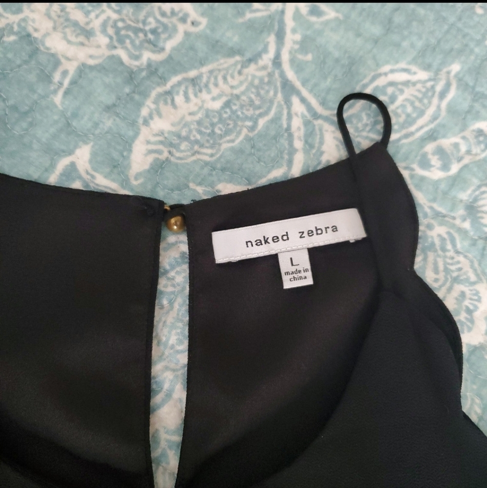 Naked Zebra little black dress - Picture 4 of 7